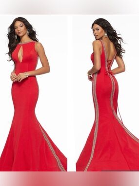 Red Morilee Prom Dress